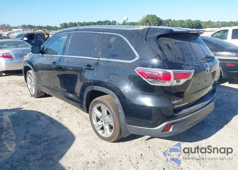 2016 Toyota Highlander Limited/Ltd Platinum z USA, uszkodzony, nr VIN 5TDDKRFH8GS349332